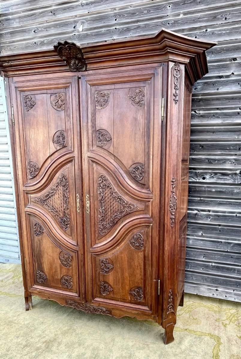 18th Century Regency Oak Wardrobe -photo-3