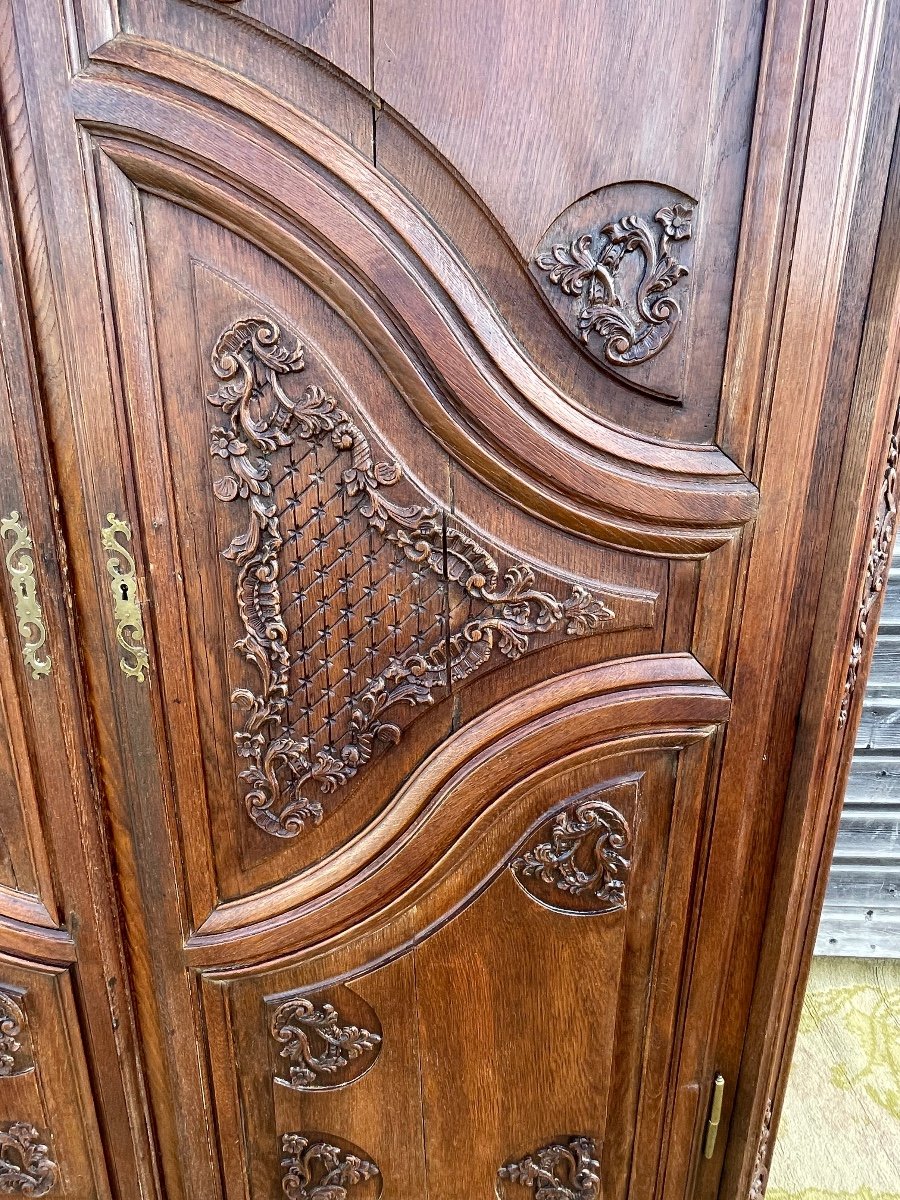 18th Century Regency Oak Wardrobe -photo-3