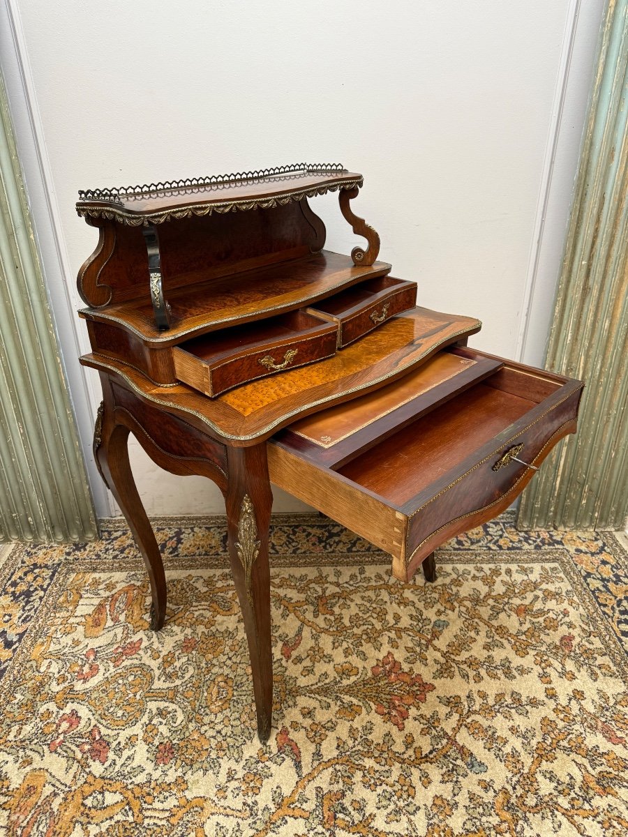 Bonheur Du Jour Napoleon III Writing Desk-photo-2