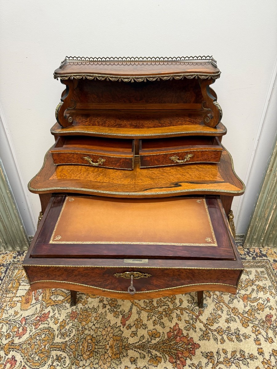 Bonheur Du Jour Napoleon III Writing Desk-photo-1