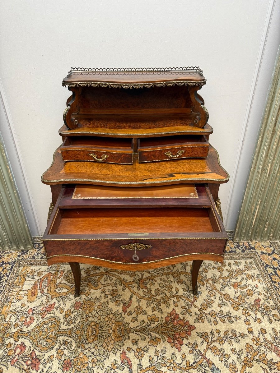 Bonheur Du Jour Napoleon III Writing Desk-photo-2