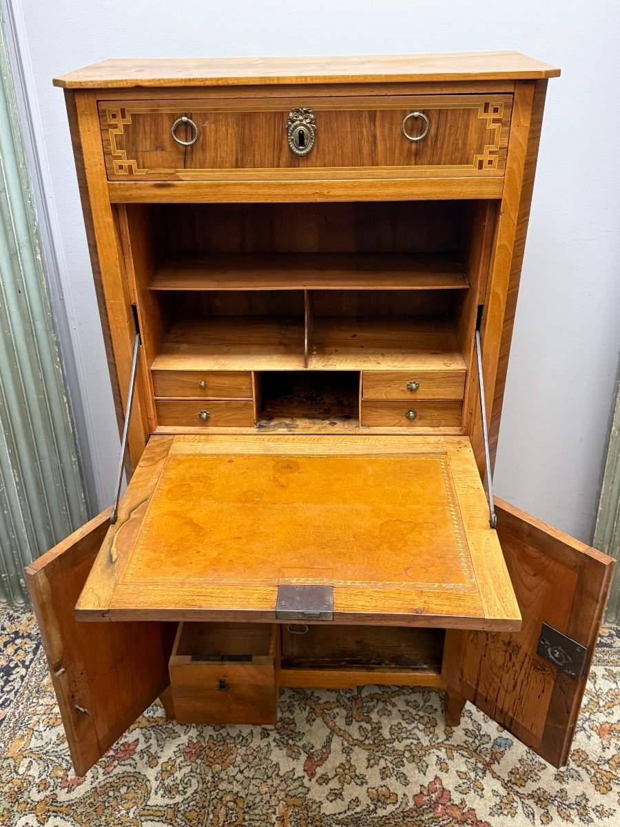 Small Louis XVI Secretary From The 19th Century -photo-4