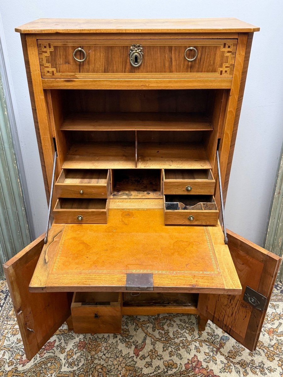 Small Louis XVI Secretary From The 19th Century -photo-5