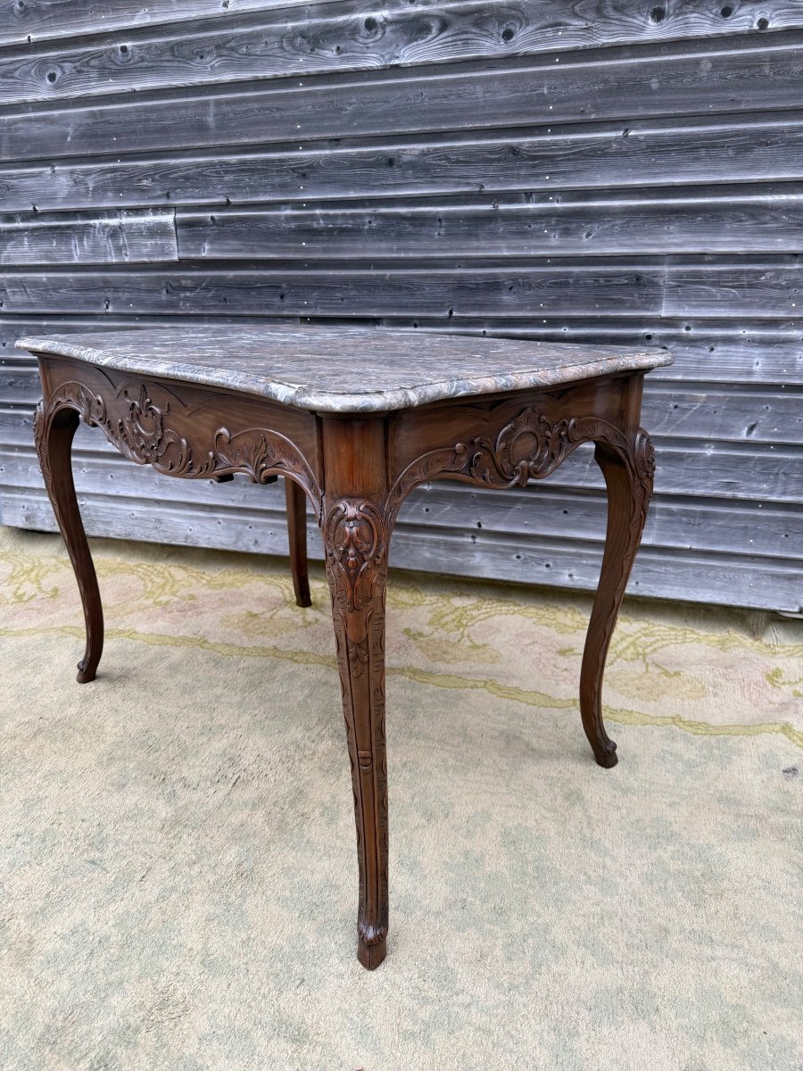 Louis XV Style Game Table, 20th Century -photo-3