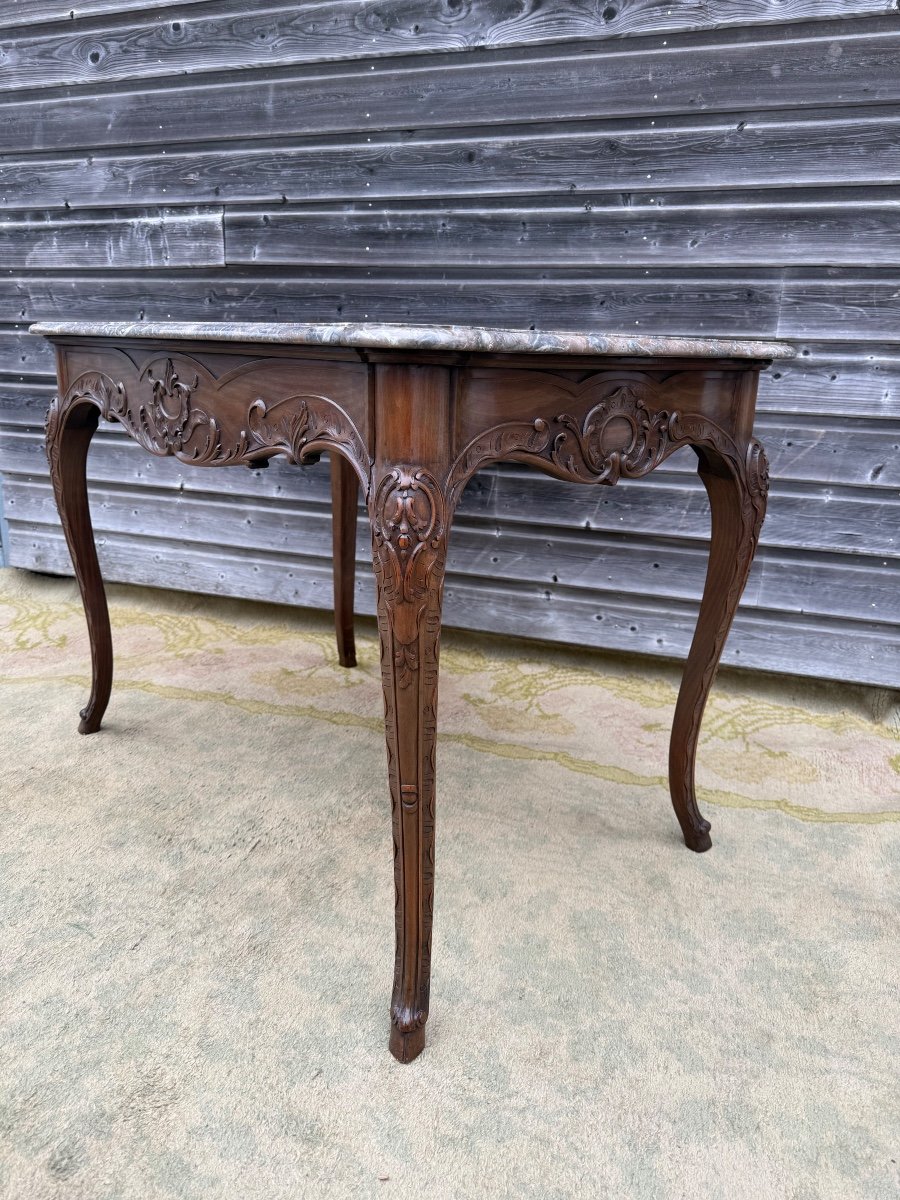 Louis XV Style Game Table, 20th Century -photo-4