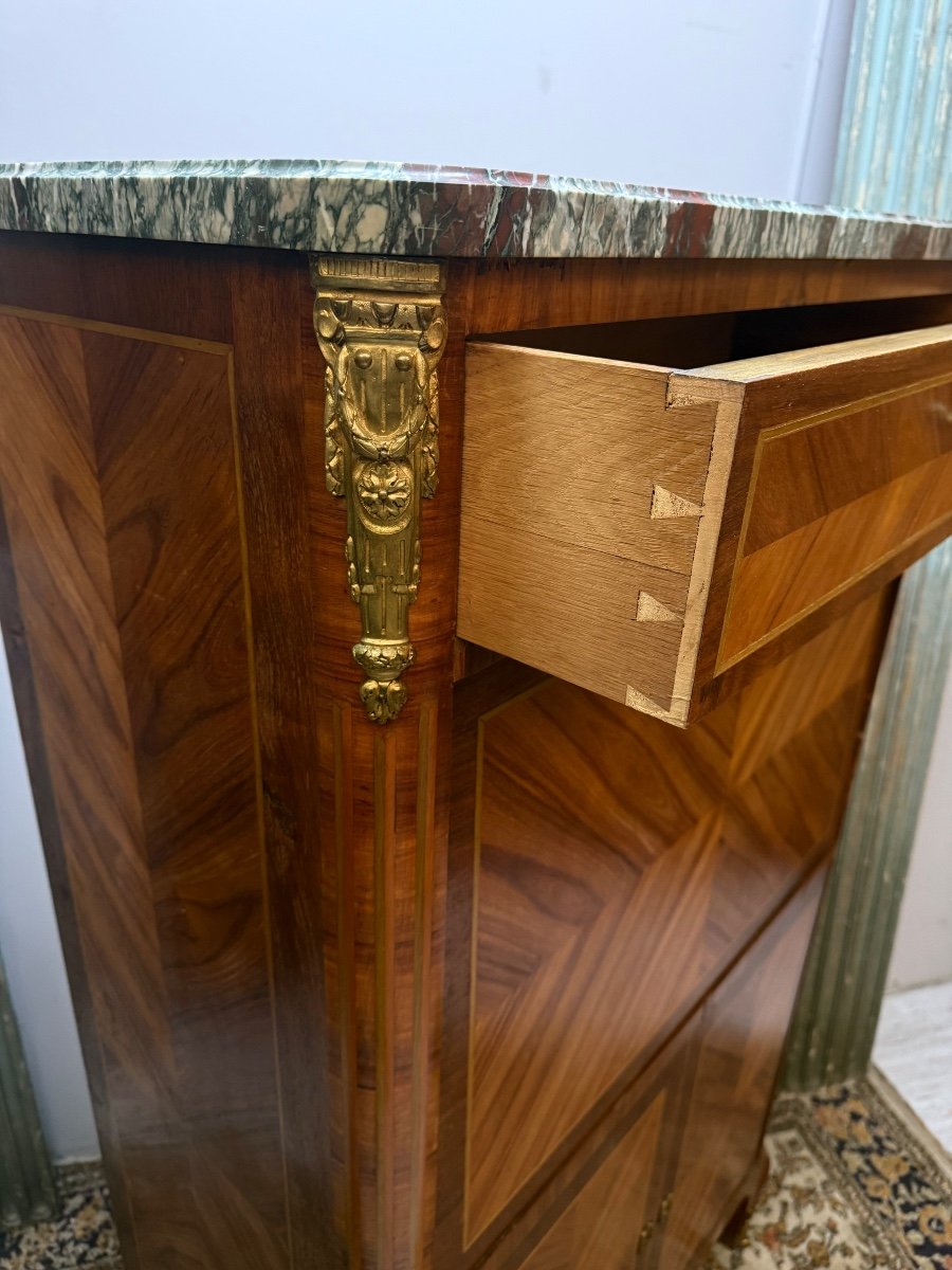 Louis XVI Style Marquetry Secretary -photo-5