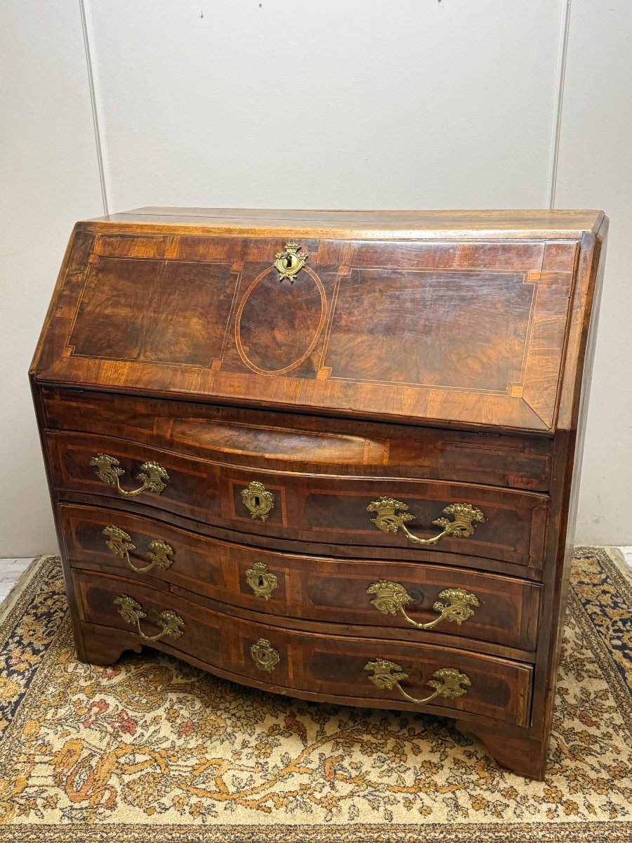 18th Century Marquetry Sloping Desk -photo-5