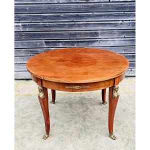 Empire Style Round Dining Room Table