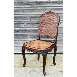Louis XV Period Stamped Walnut Chair