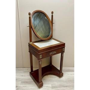 Beautiful Mahogany Dressing Table From The Empire Period