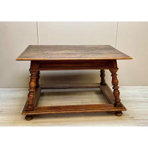 19th Century Walnut Changer Table