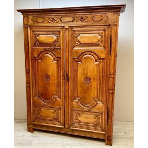 Beautiful Walnut Cabinet From The 18th Century 