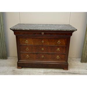 Louis Philippe Period Mahogany Chest Of Drawers 