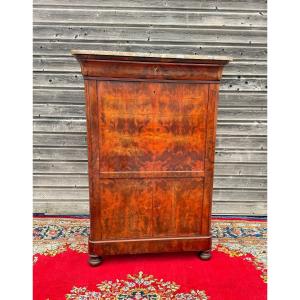 Louis Philippe Period Mahogany Secretary 