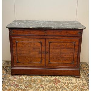 Mahogany Buffet Chest Of Drawers Stamped Lemarchand 