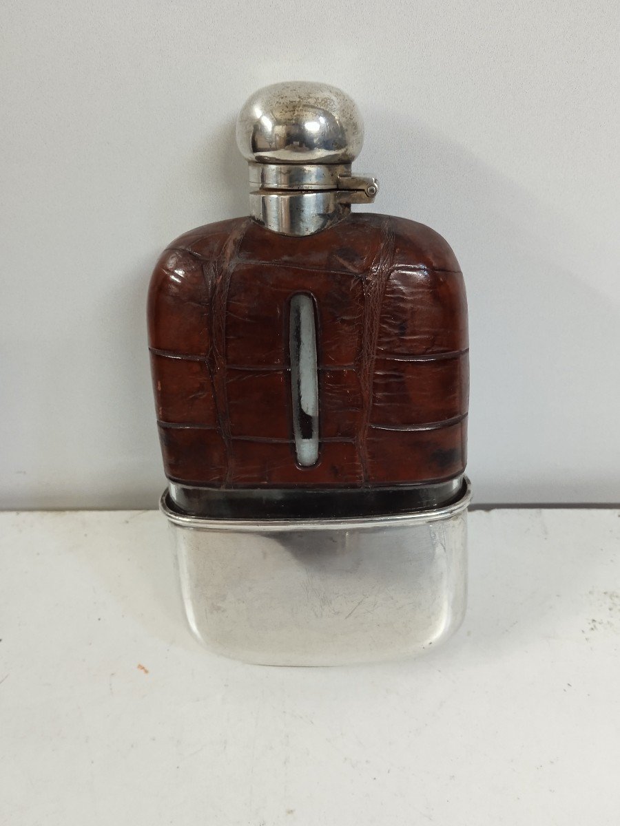 English Whiskey Flask