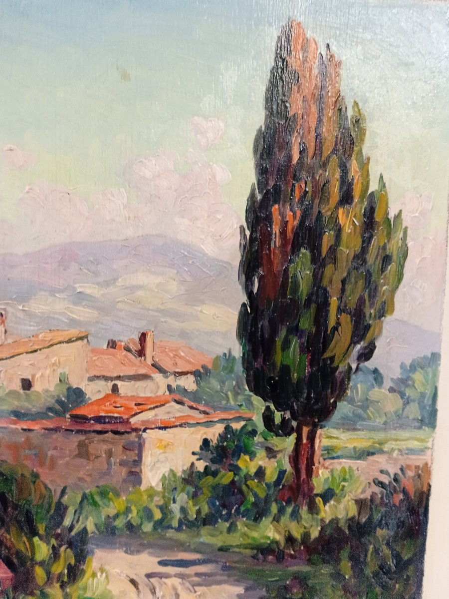 Adrien Hamon (1875-1963) "prades The Old Tanneries" H Sp-photo-1