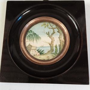 Miniature Séditieuse De L Empereur Napoléon I Par Illusion D Optique