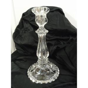 Baccarat Bougeoir En Cristal Modèle Médaillon