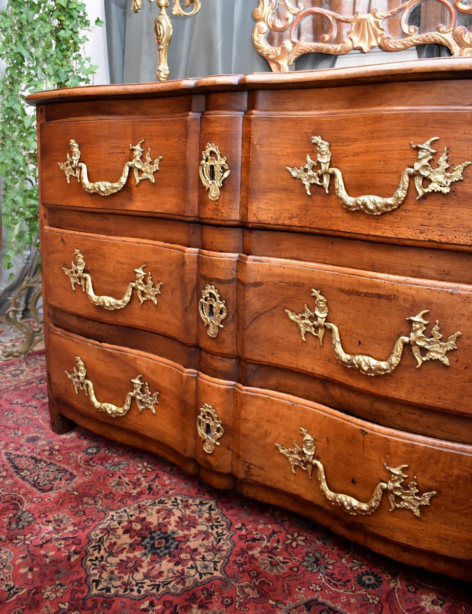 Louis XIV / Regence Period Crossbow Commode, Circa 1700, Early 18th Century Commode-photo-2