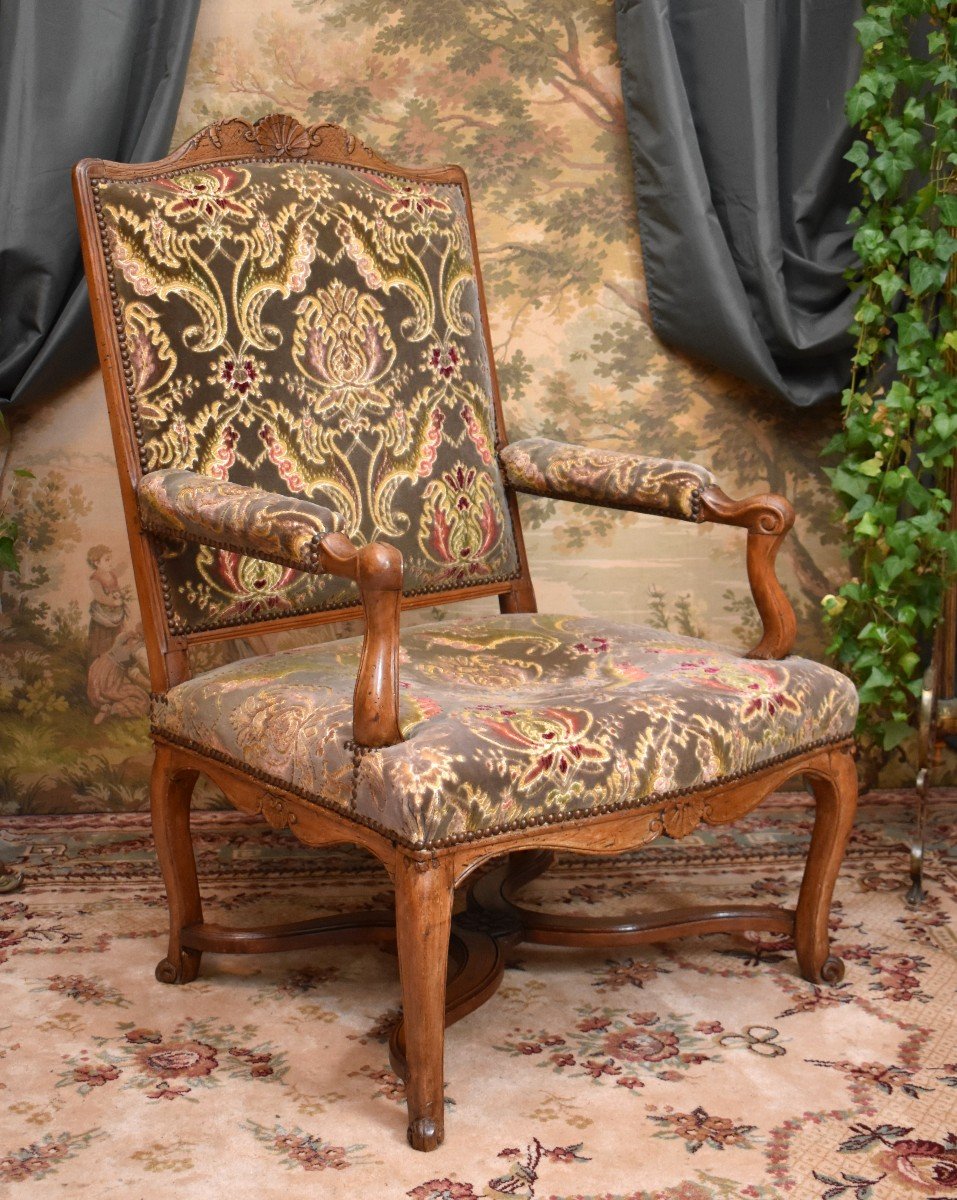 High-backed Regency Armchair, Circa 1720