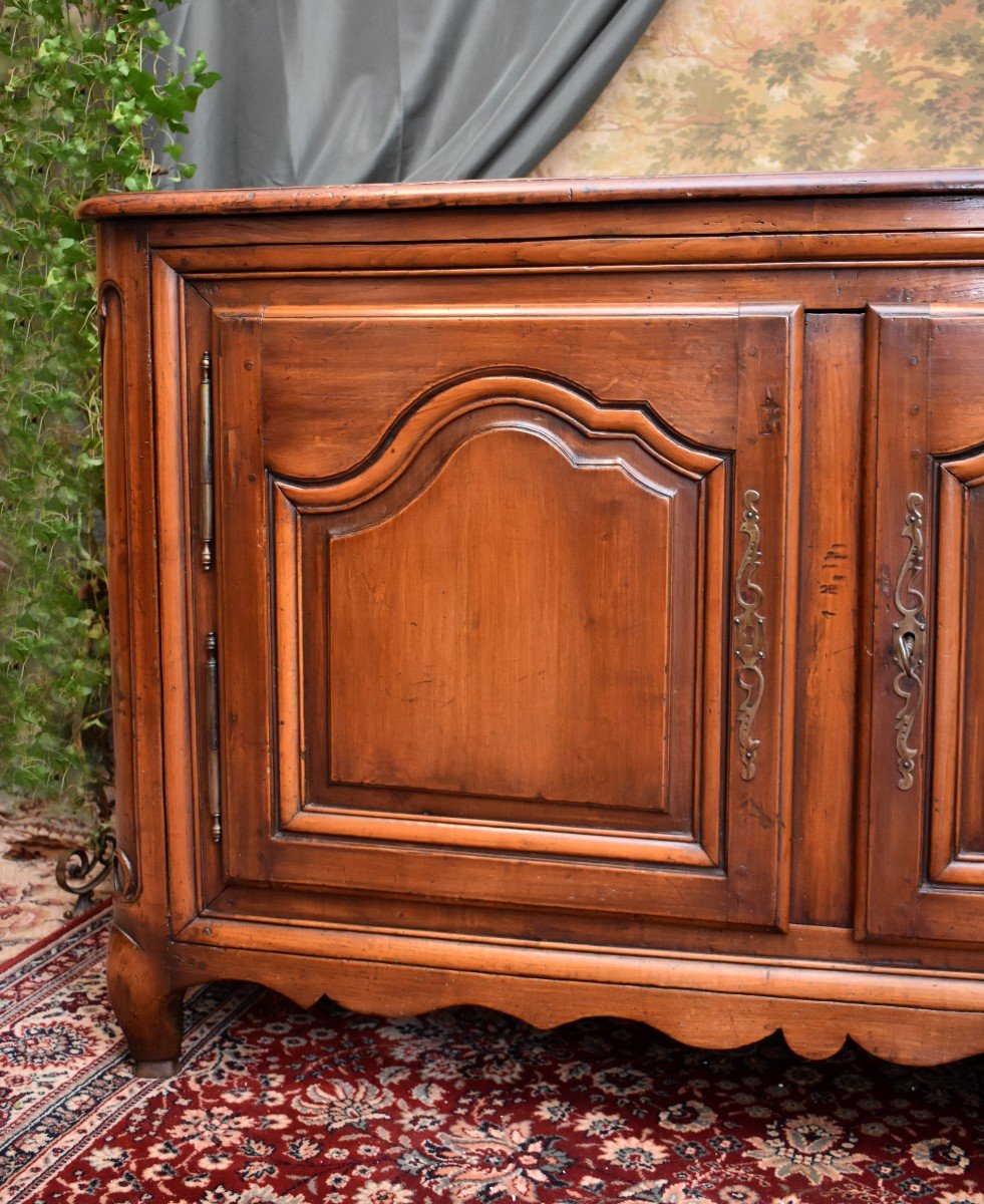 Louis XIV / Regency Period Buffet In Fruit Wood, Early 18th Century-photo-1