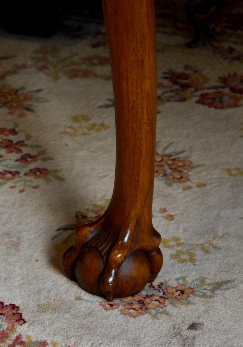 Chippendale Walnut Dining Table, By Maison Jellinek, Faubourg Saint Antoine-photo-2