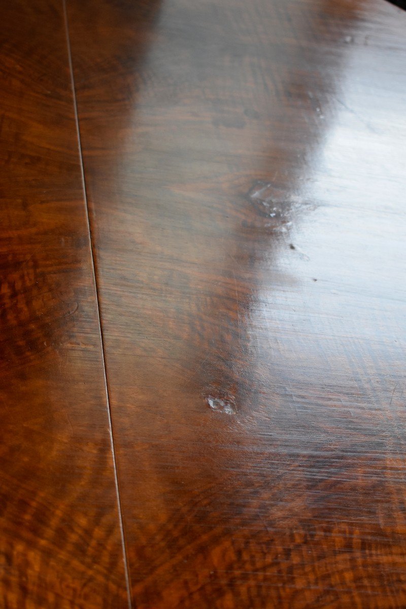 Chippendale Walnut Dining Table, By Maison Jellinek, Faubourg Saint Antoine-photo-8