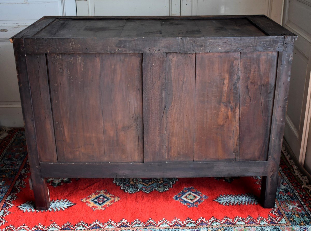 Consulate Period Commode, Lion's Paw Feet, Marble Top, Circa 1800-photo-8