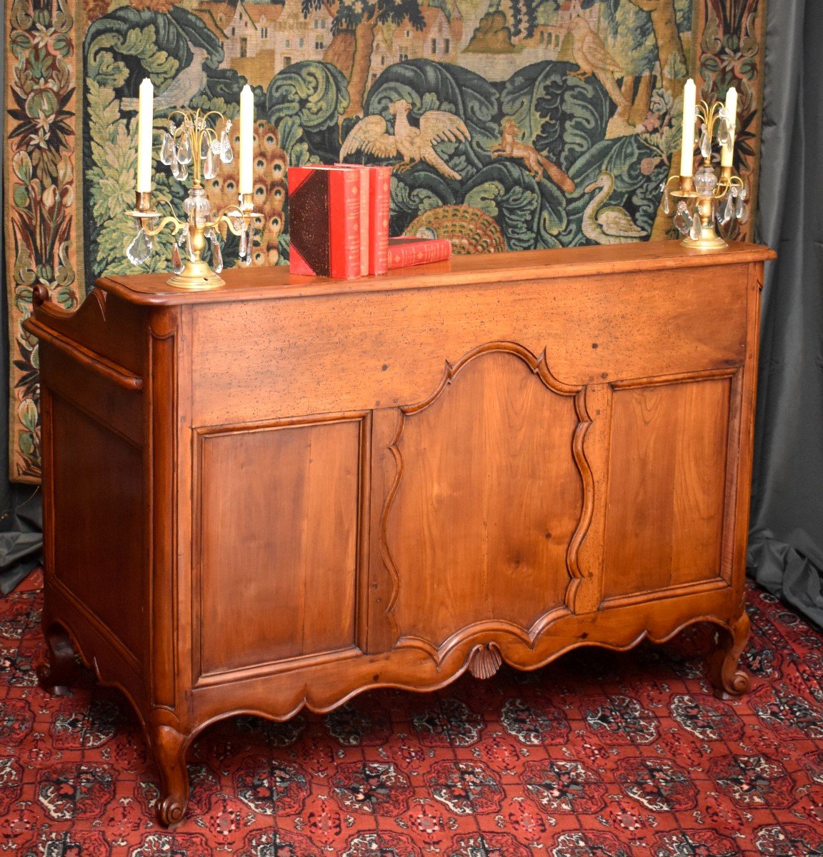 Coffered Desk XVIII Eme, Middle Desk, Changer Desk, Louis XV-photo-2