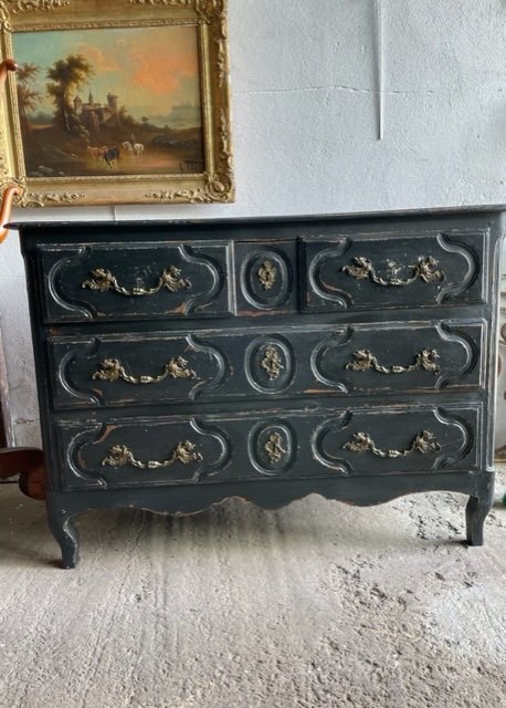 Painted Louis XV Commode