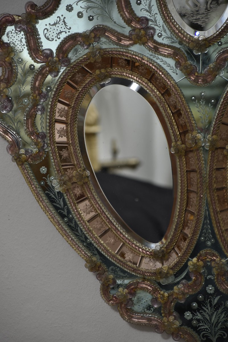 Miroir De Venise. Design Des Années 50.-photo-6