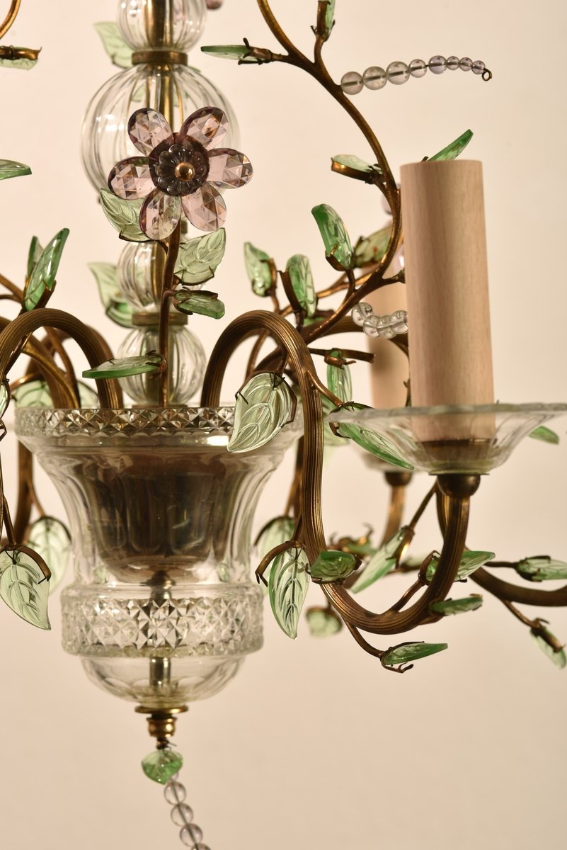 Palme & Walter 1960. Lustre Et Appliques. Style Maison Bagues.-photo-2