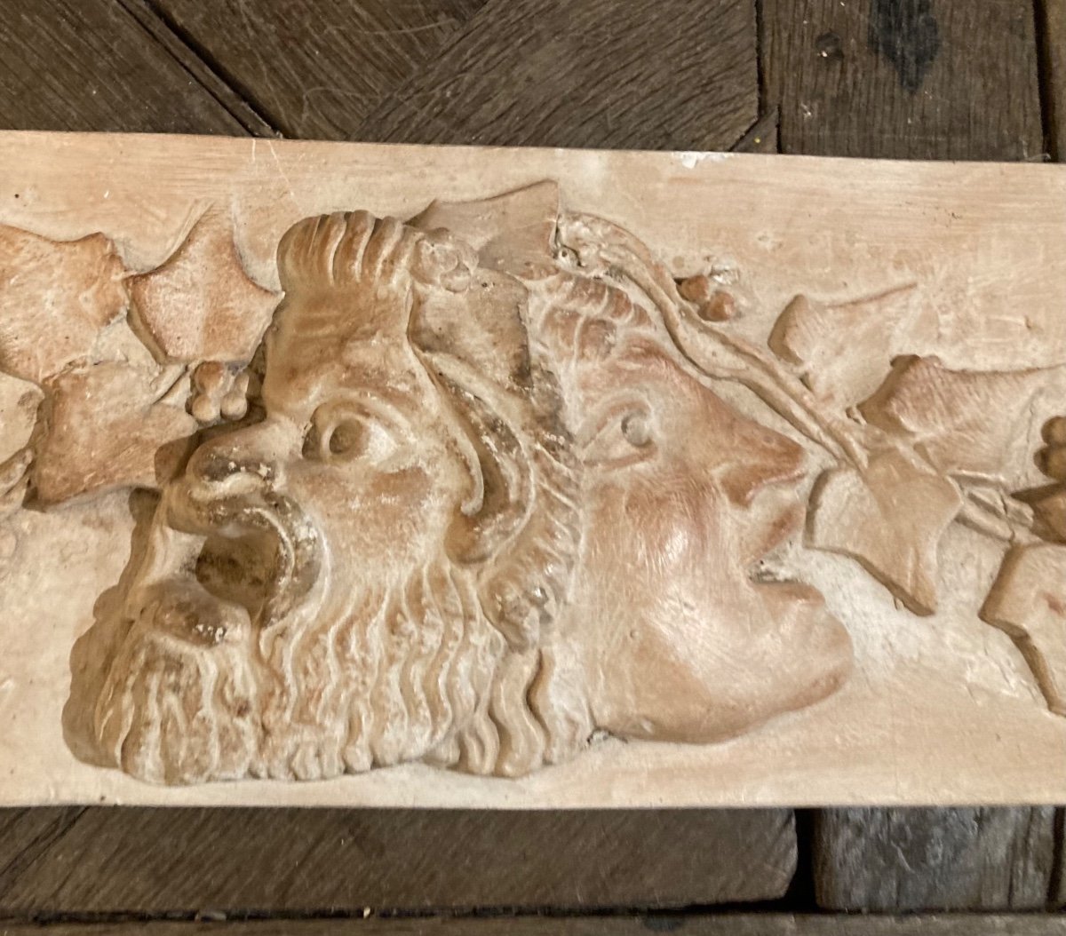 Large Neo-pompeian Bas Relief -photo-3