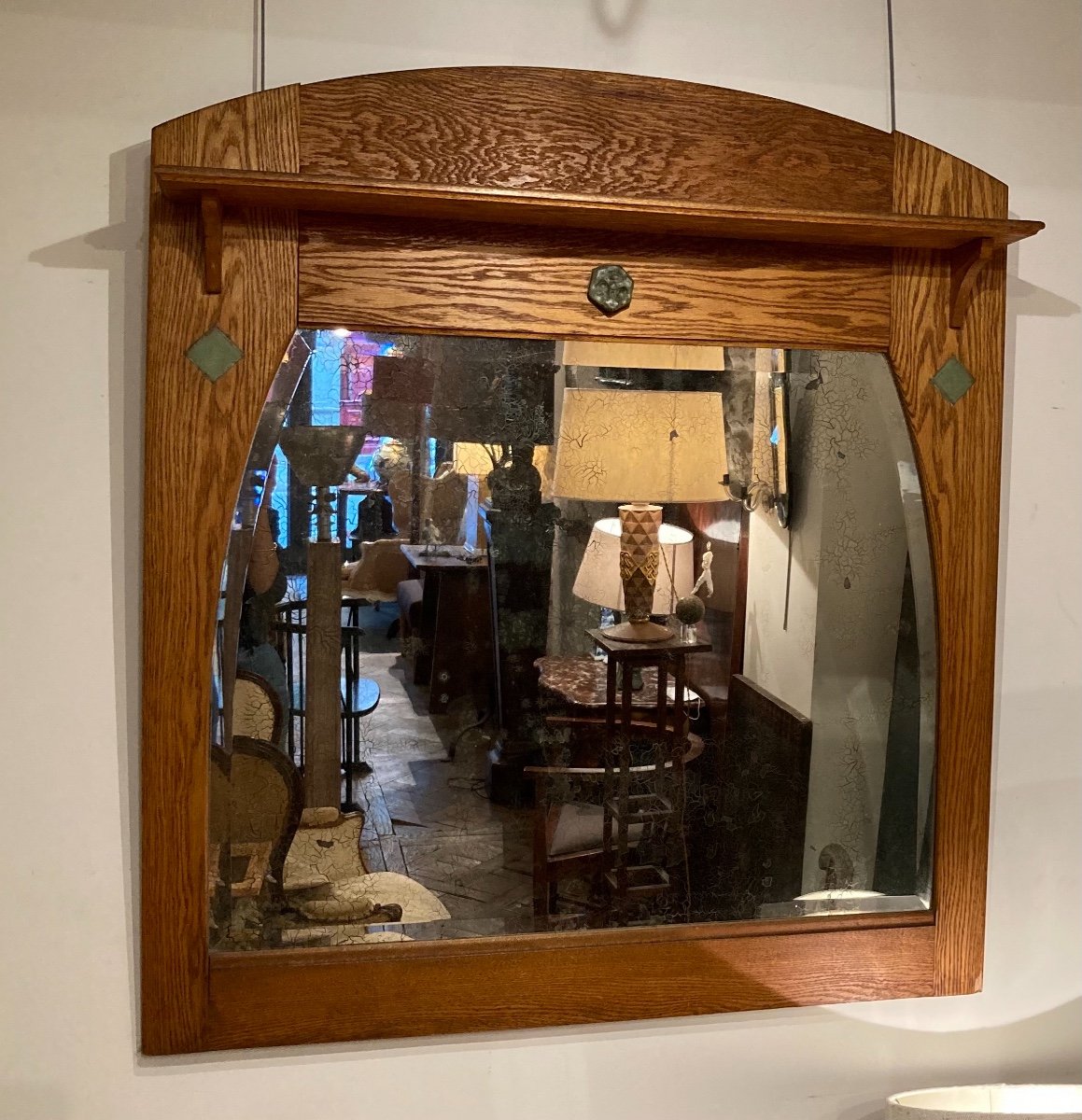 Large Arts And Crafts Mirror