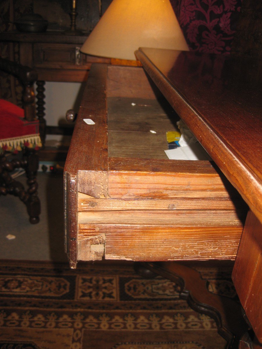 Louis XIV Period Desk Table.-photo-1