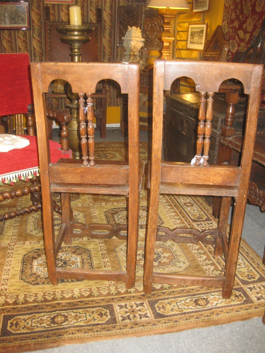 Pair Of 17th Century Chairs.-photo-2