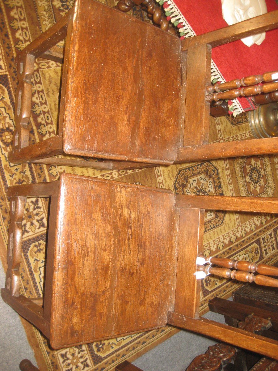 Pair Of 17th Century Chairs.-photo-3