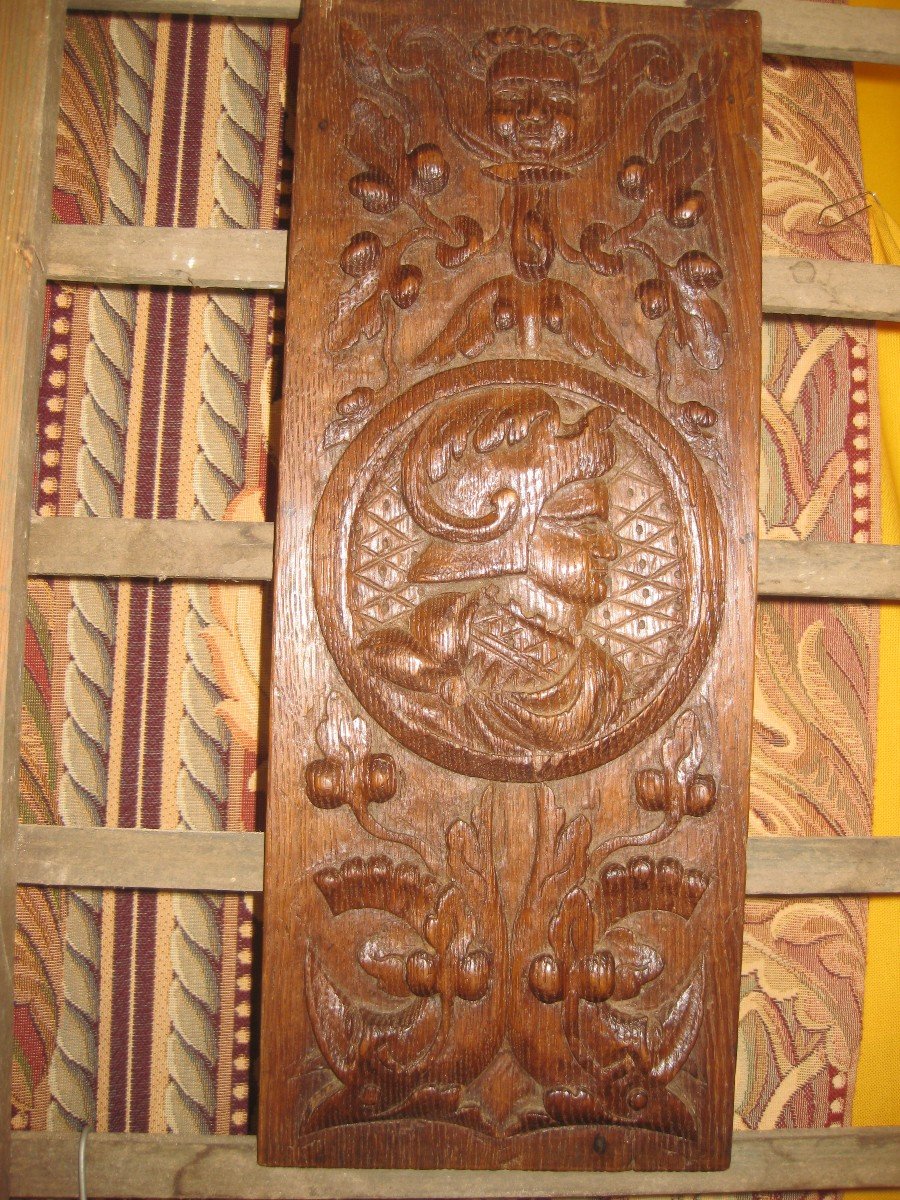 Pair Of Renaissance Style Panels.-photo-4