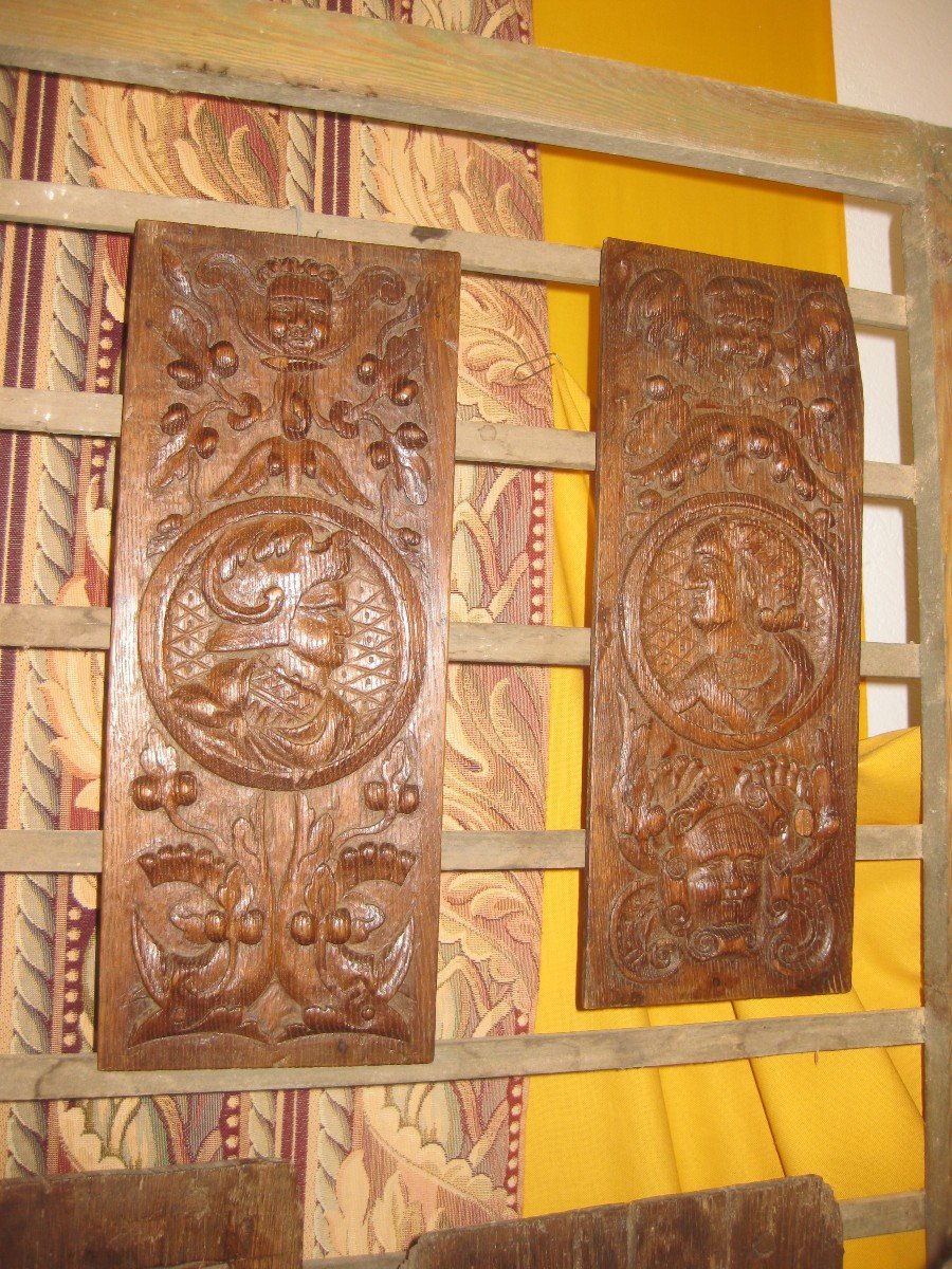 Pair Of Renaissance Style Panels.