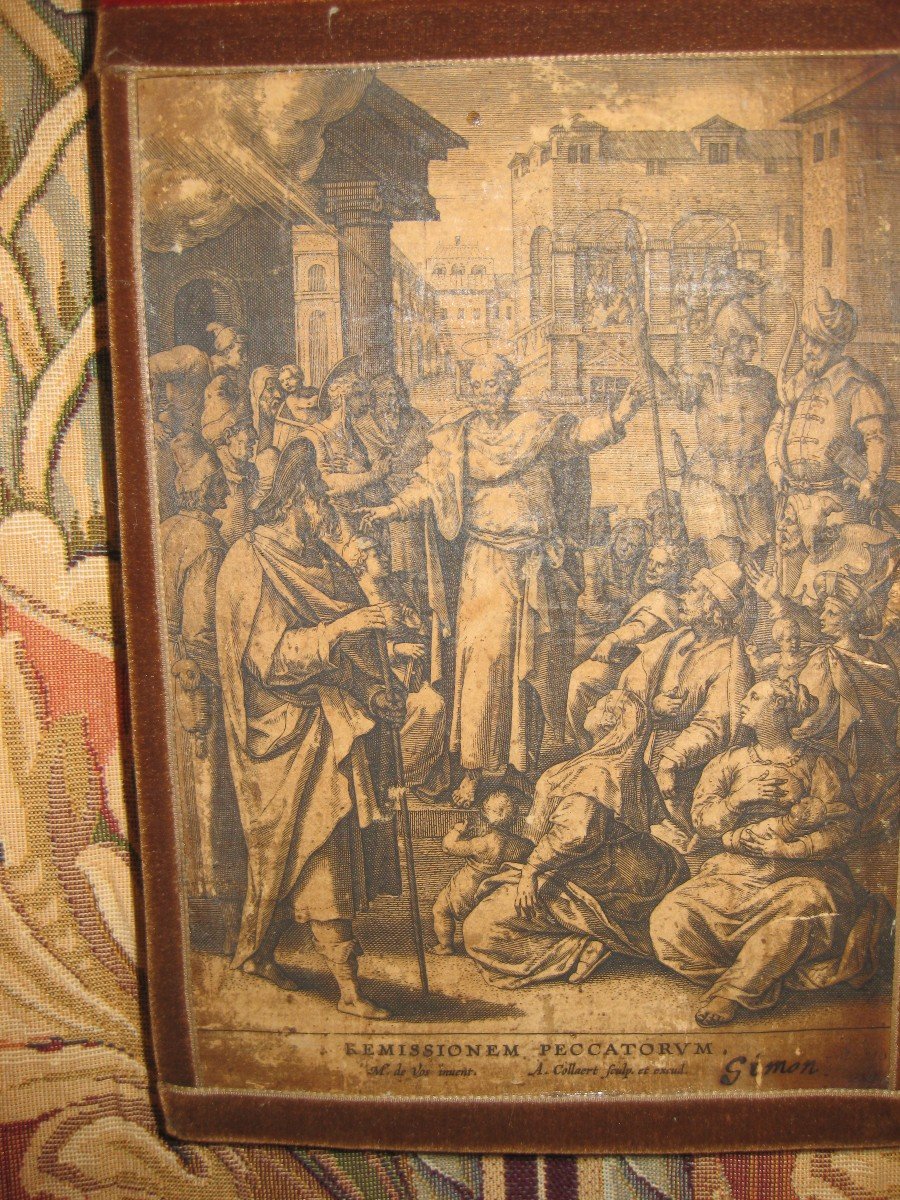 The Apostles' Creed: 12 Engravings By Adrian Collaert After Marten De Vos Circa 1600-photo-4