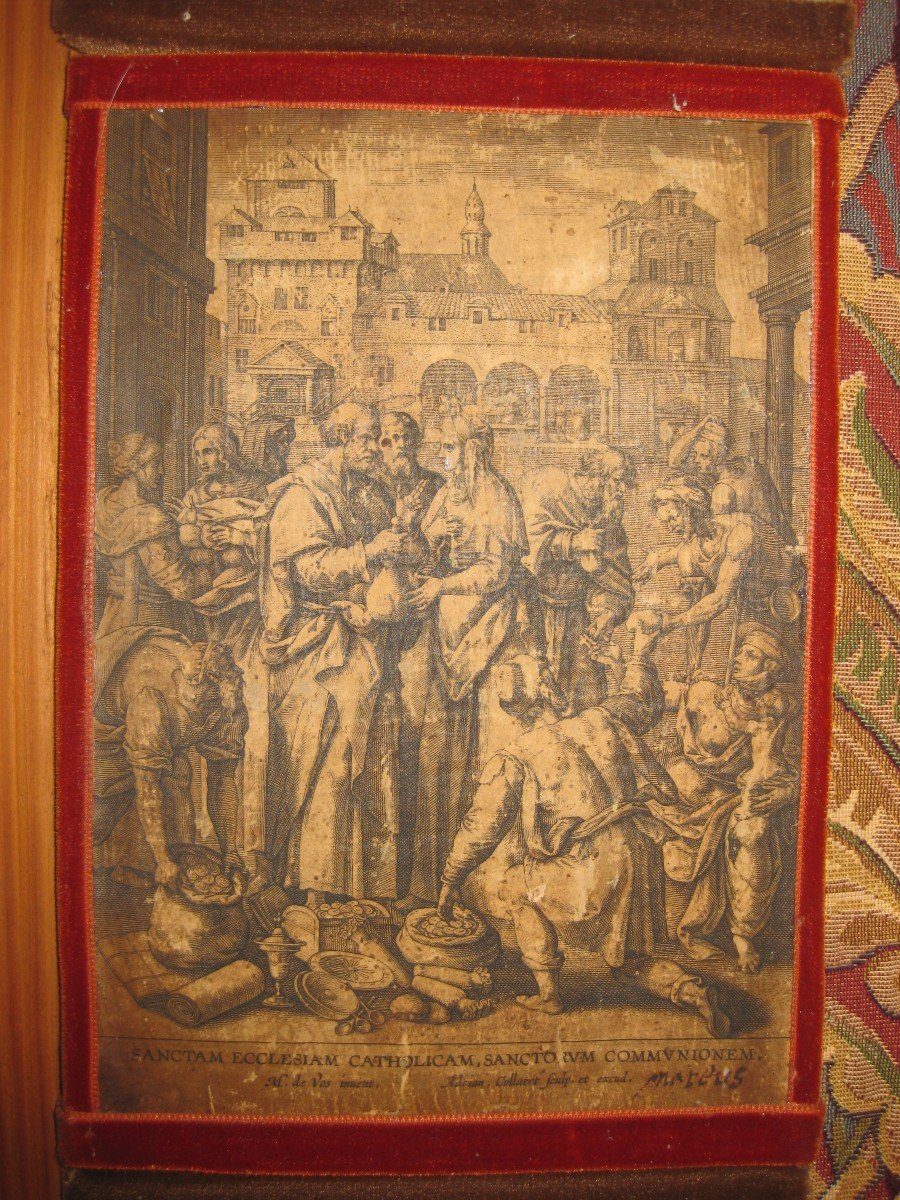 The Apostles' Creed: 12 Engravings By Adrian Collaert After Marten De Vos Circa 1600-photo-8