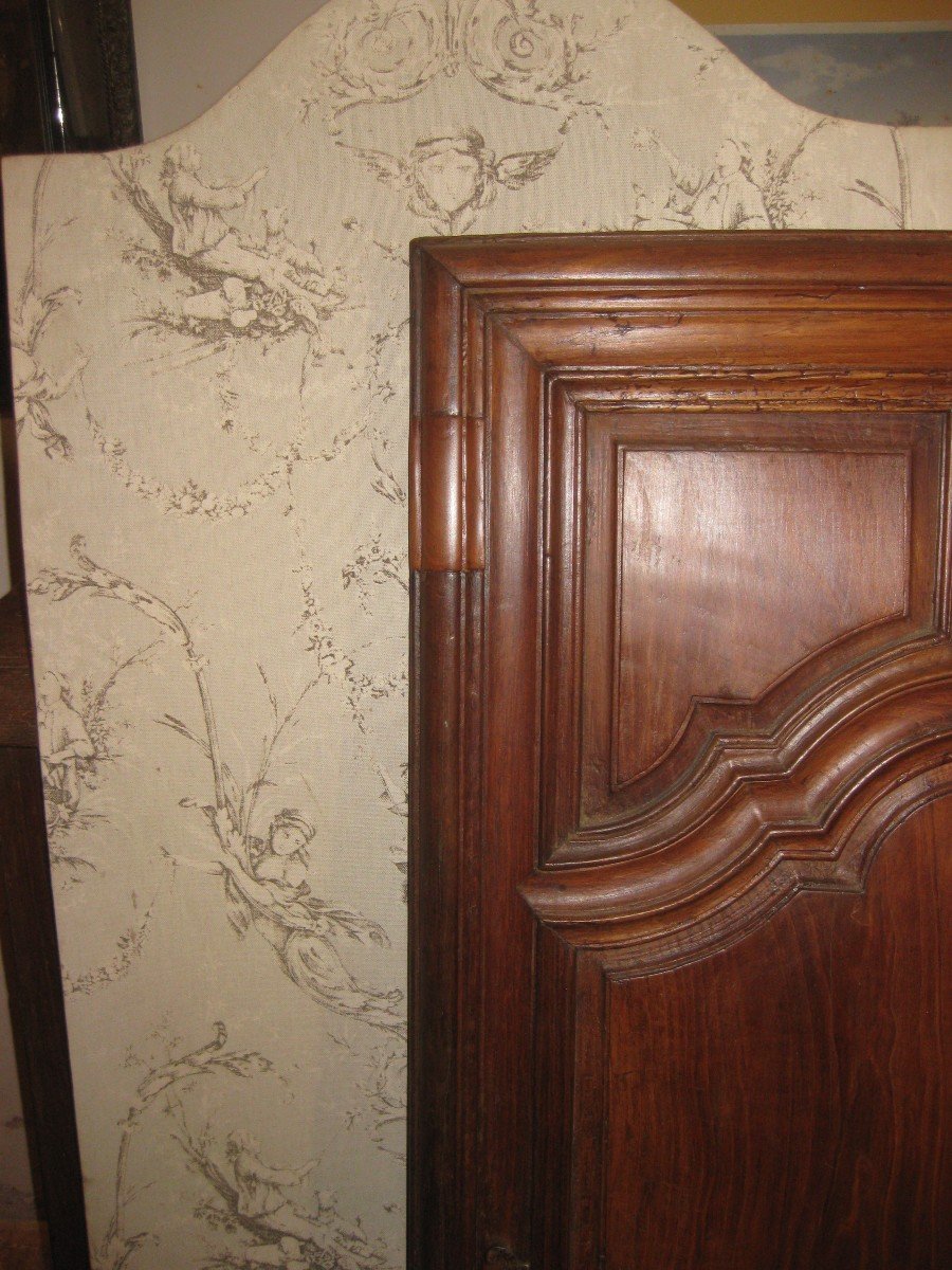 Louis XIV Door In Cherry Wood.-photo-3