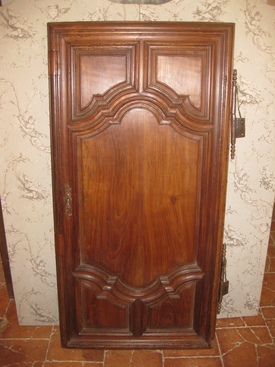 Louis XIV Door In Cherry Wood.