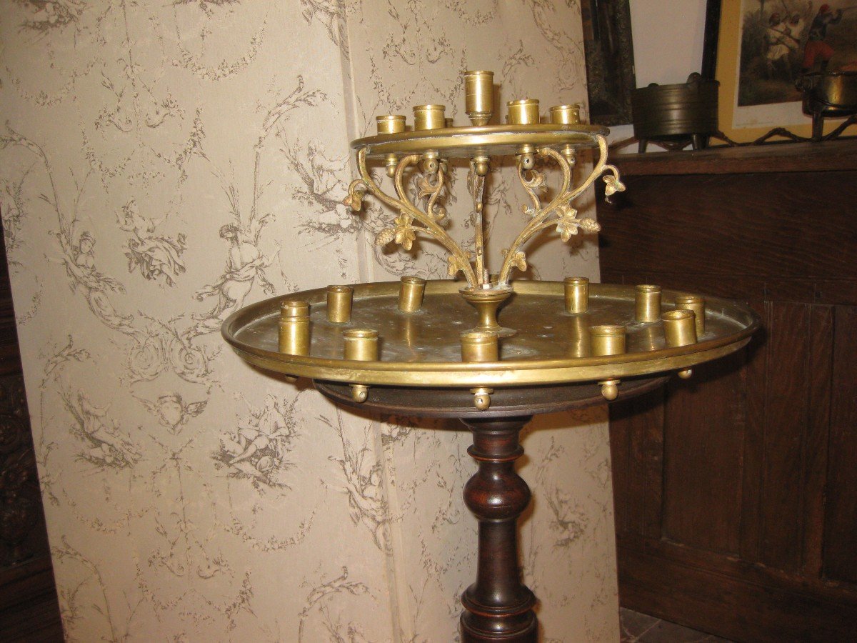 Double Light Holder Tray.-photo-2