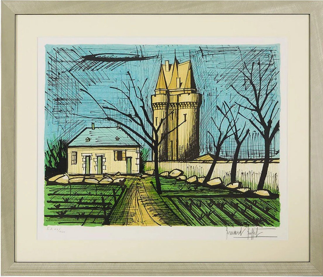 Lithographie - Bernard Buffet - Epreuve d'Artiste