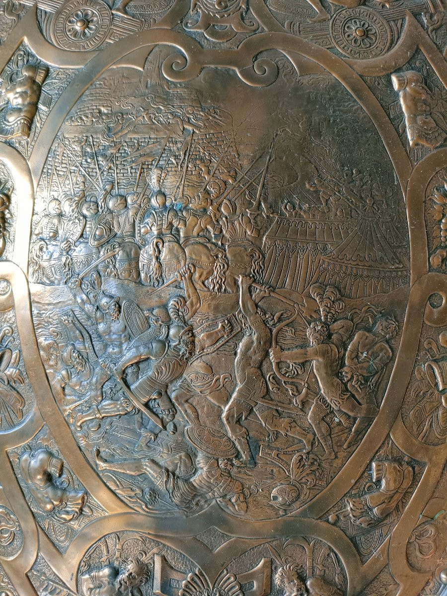 Antique Replica Of Henry Ii's Shield-photo-2