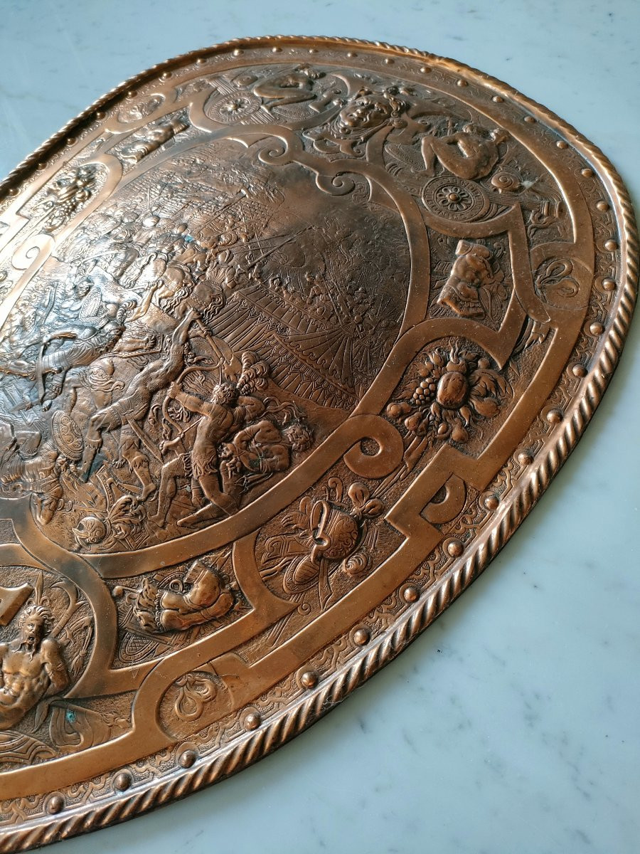 Antique Replica Of Henry Ii's Shield-photo-3