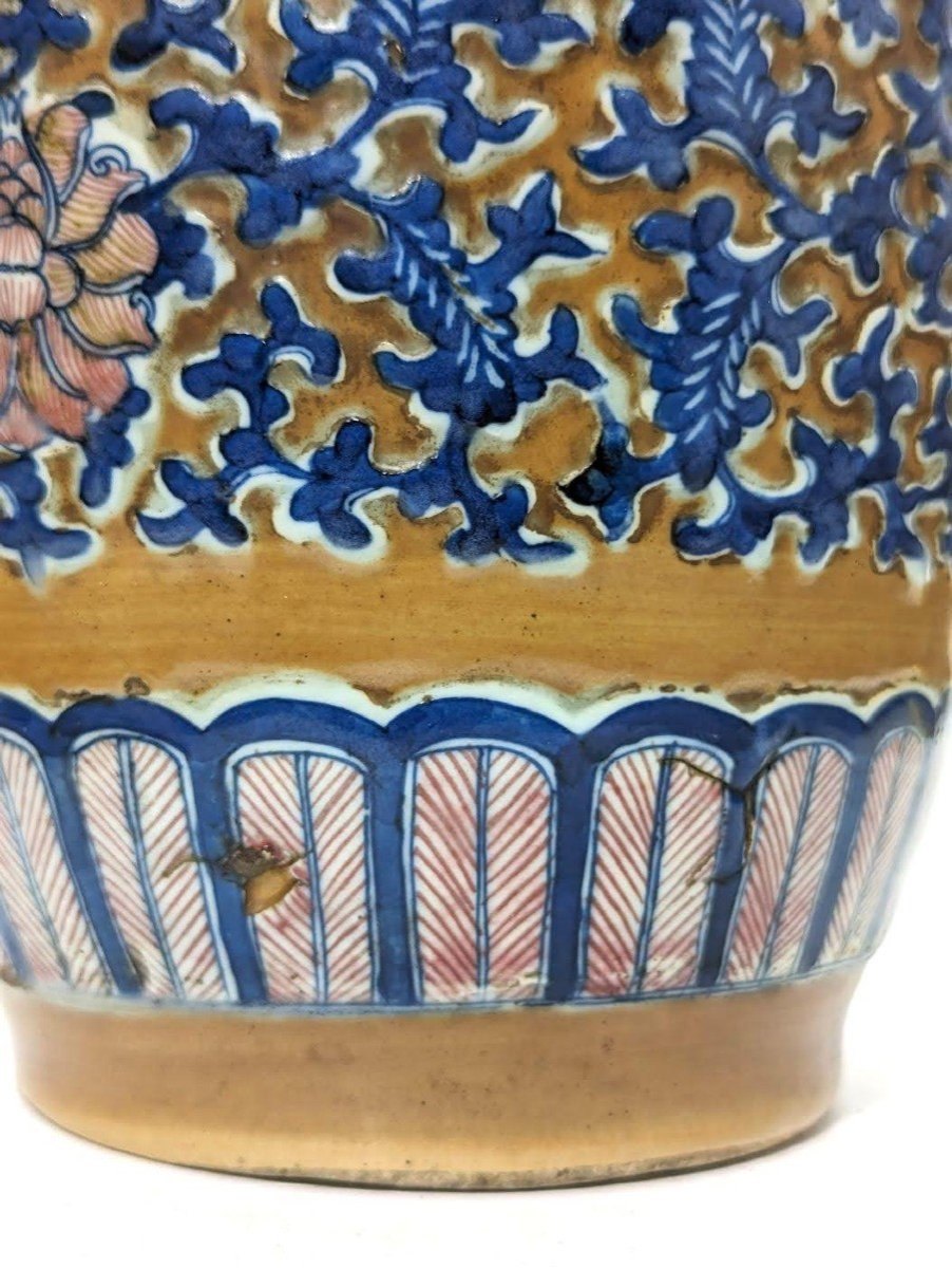 Chinese Porcelain Vase 19th Century-photo-2