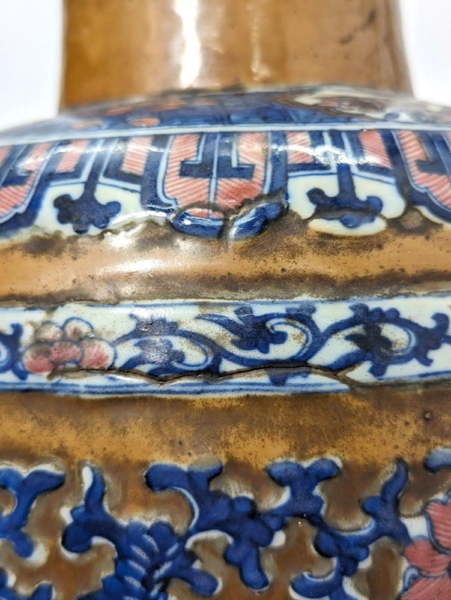 Chinese Porcelain Vase 19th Century-photo-4